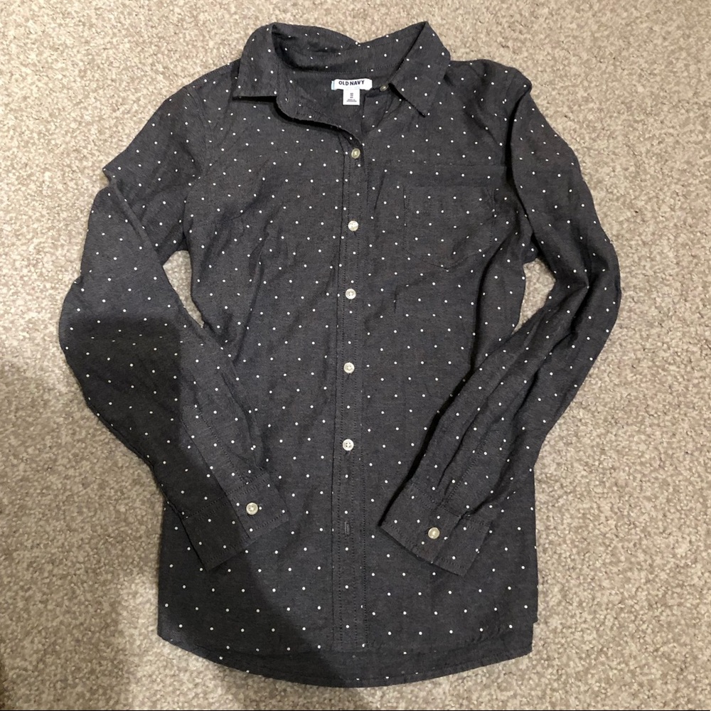 Chambray Old Navy Button Down Shirt